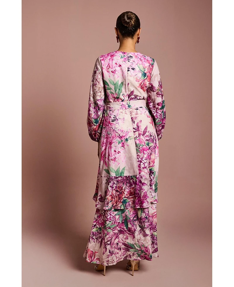 Coast Women's Chiffon Midaxi Dress With Belt