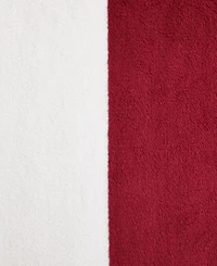 Tommy Hilfiger Iconic Flag Sherpa Throw Blanket, 70" x 50"