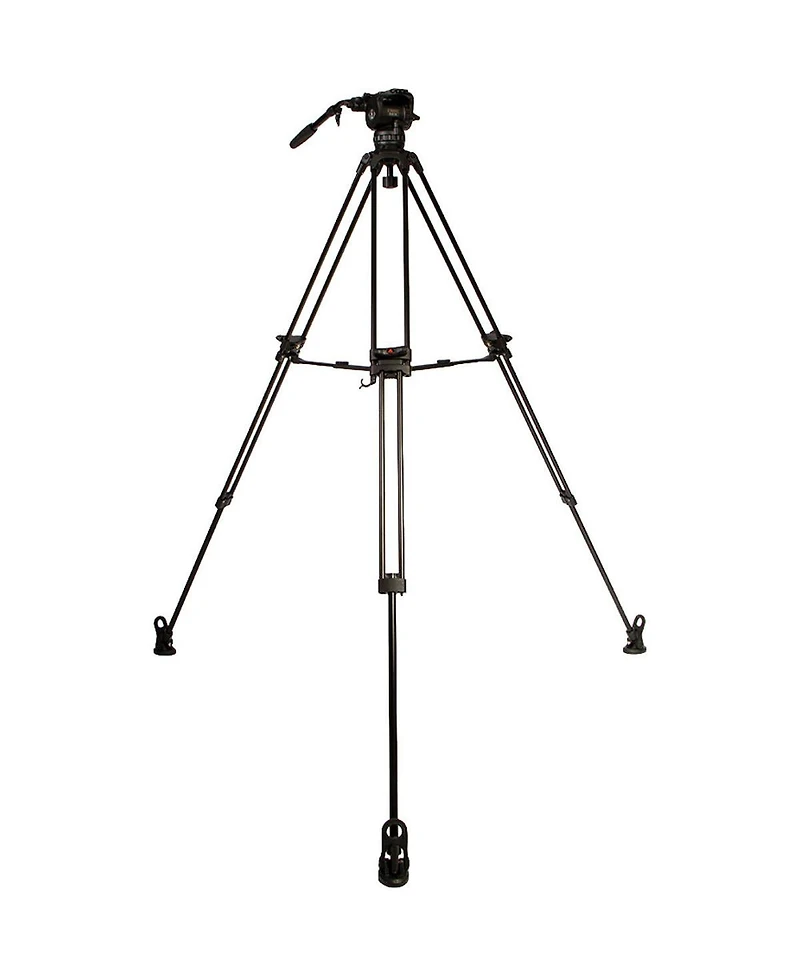 Ikan E-Image GA752 3-Section Aluminum Tripod with GH10 Fluid Video Head and GS01 Mid-Level Spreader