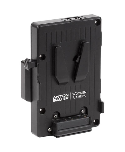 Wooden Camera Wc Pro Gold Mount Camera Side to V-Mount Battery Side Adapter, 3x D-Tap and Digital Fuse