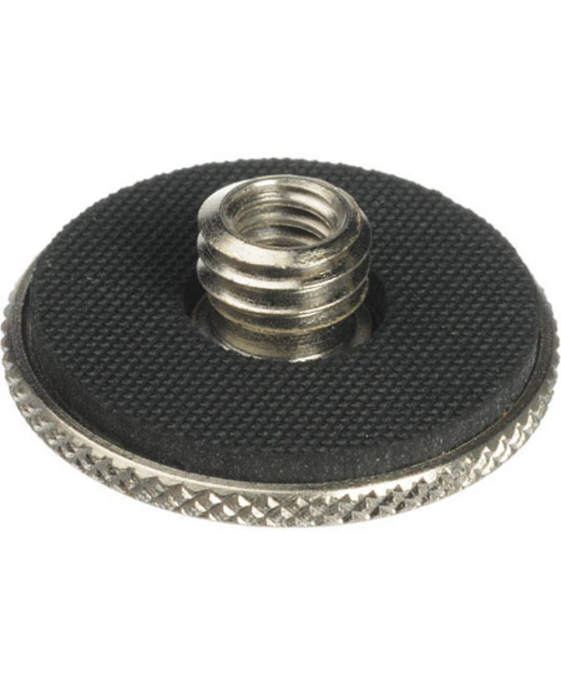 Manfrotto Mounting Adapter, 1/4"x20 Female Thread to 3/8" Male Thread Adapter with Knurled Flange. (#3367)