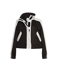 Caalo Women's Water-resistant Convertible Sustainable Raincoat