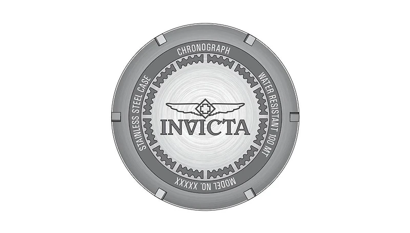 Invicta Men's 48618 Pro Diver Quartz Chronograph Gold, Black Dial Watch