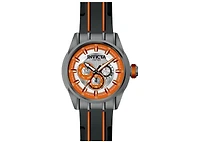 Invicta Men's 49054 Speedway Quartz Chronograph Orange, Silver Dial Watch