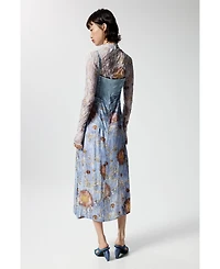 Desigual Women's Two-material strappy dress