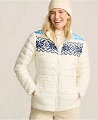 Lands' End Women's Wanderweight Packable Print Down Jacket