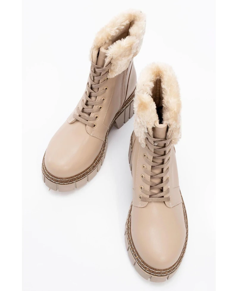 Prologue Shoes Jayla Fur Boot (Women)