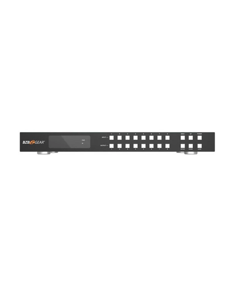 Bzb Gear Bg-8K-88MA 8x8 8K 48Gbps Hdmi 2.1 Matrix Switcher with Scaler and Audio De-Embedder