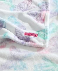 Betsey Johnson Micro Flannel Fleece Printed Blanket, 70" x 50"