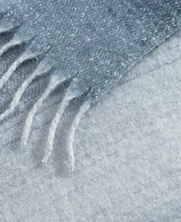 Kenneth Cole New York Faux Fur Mohair Throw Blanket, 70" x 50"