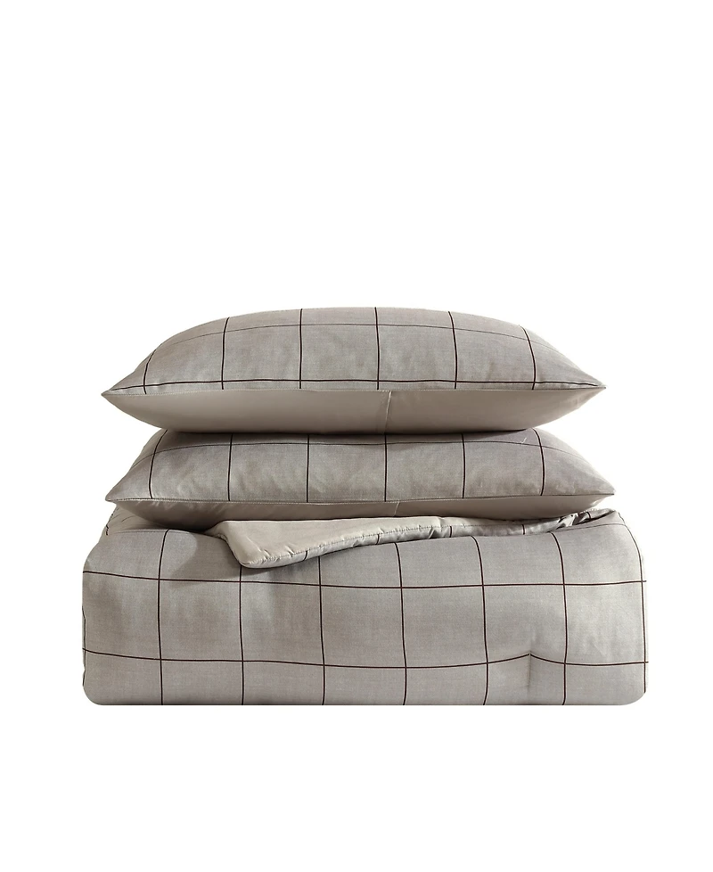 Kenneth Cole New York Holden Grid 8-Pc. Comforter Set