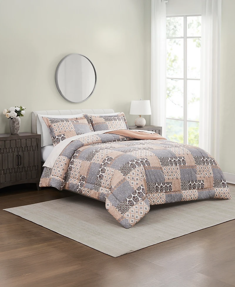 Pem America Francesca Patchwork 3-Pc. Comforter Sets