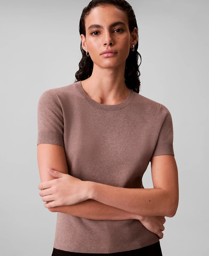 Calvin Klein Jeans Women's Tech Knit Slim Fit T-Shirt