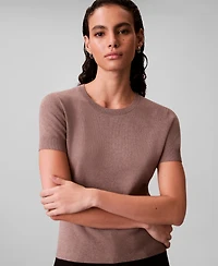 Calvin Klein Jeans Women's Tech Knit Slim Fit T-Shirt