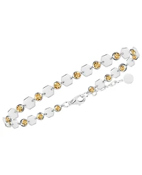 Macy's Citrine Luna Bracelet (2 ct. t.w.) in Sterling Silver
