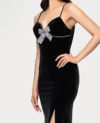 Blondie Nites Juniors Sweetheart Center-Back Zipper Dress