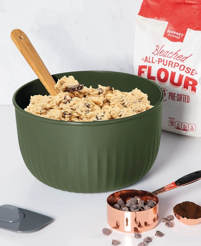 Art & Cook 8-Pc. Round Nesting Bowls Set with Lids