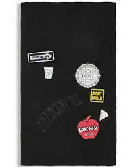 Dkny Women's Nyc Patches Scarf