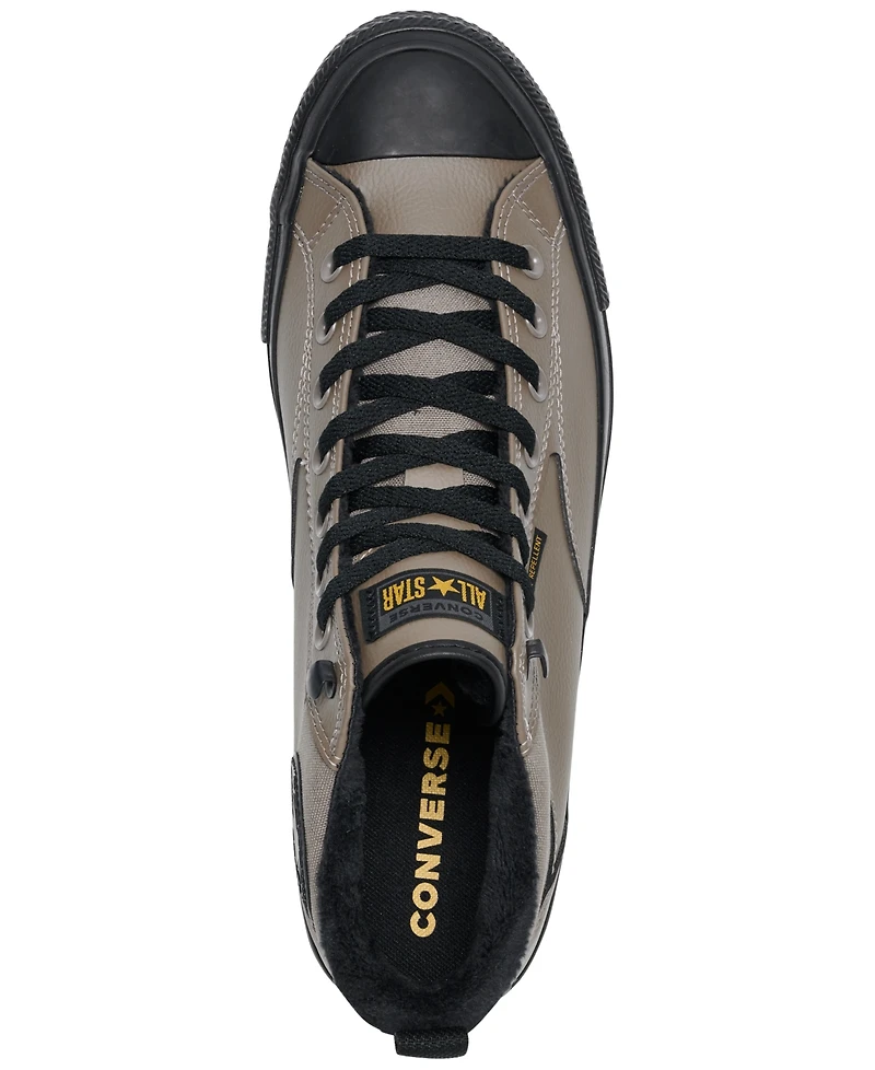 Converse Men's Chuck Taylor All Star Malden Street Mid Waterproof Casual Boots from Finish Line