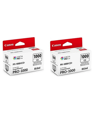 Canon 2 Pack PFI1000CO Chroma Optimizer Lucia Pro ink for imagePROGRAF Pro-1000