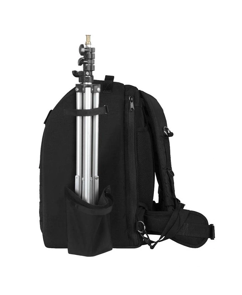 Porta Brace Backpack with Lightweight Semi-Rigid Frame for Canon C300MK Ii Camera, Black