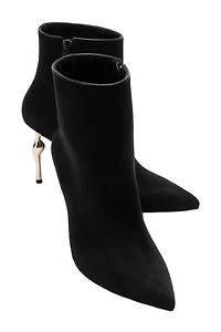 Prologue Shoes Crista Pointed Toe Bootie (Women)
