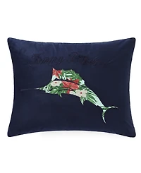 Tommy Bahama Holiday Marlin Decorative Pillow, 15" X 20"
