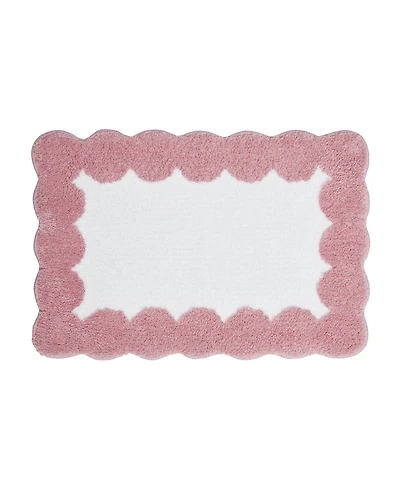 Vcny Home Dotted Edge Tufted Bath Rug, 18" x 27"