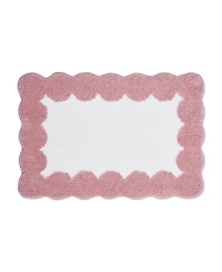 Vcny Home Dotted Edge Tufted Bath Rug, 18" x 27"