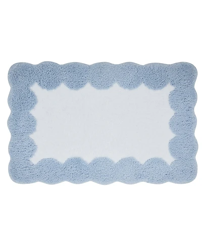 Vcny Home Dotted Edge Tufted Bath Rug, 18" x 27"