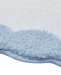 Vcny Home Dotted Edge Tufted Bath Rug, 18" x 27"
