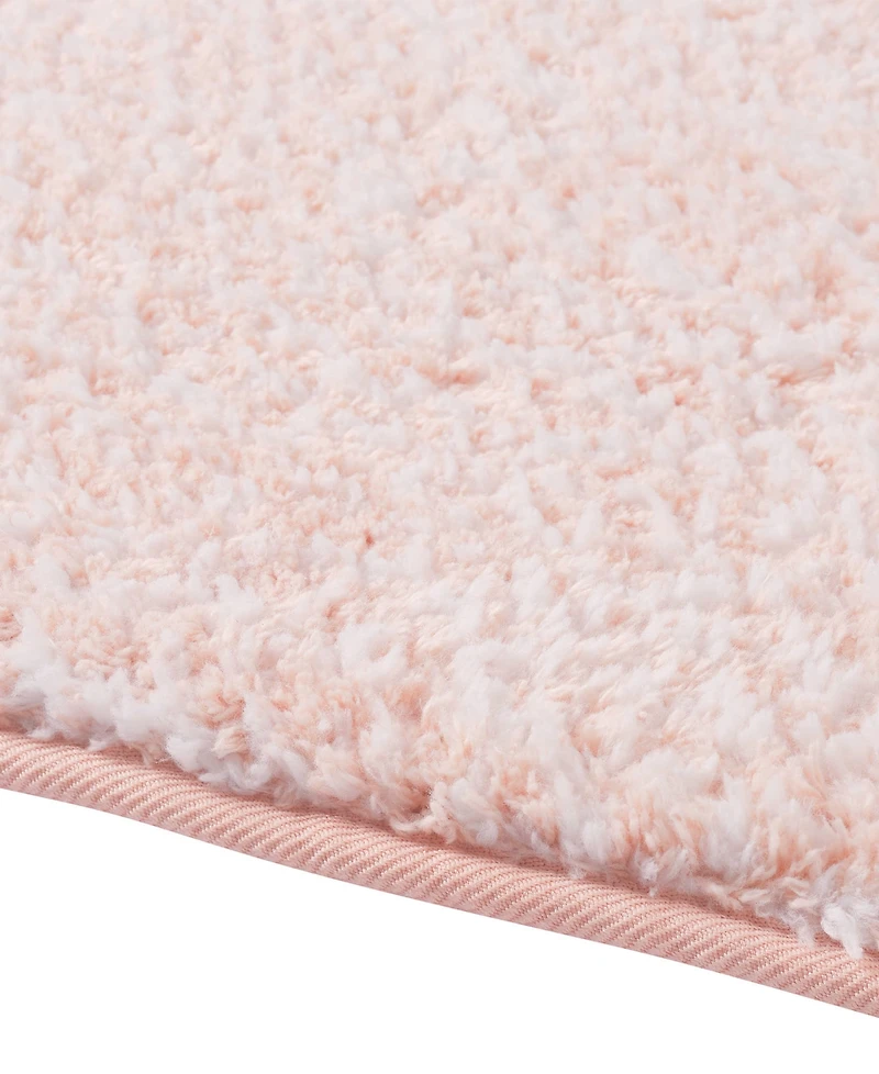 Vcny Home Heathered Memory Foam Bath Rug, 20" x 32"