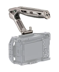 Tilta Xeno Top Handle with Dual 1/4"-20 Thumbscrews, Titanium Gray