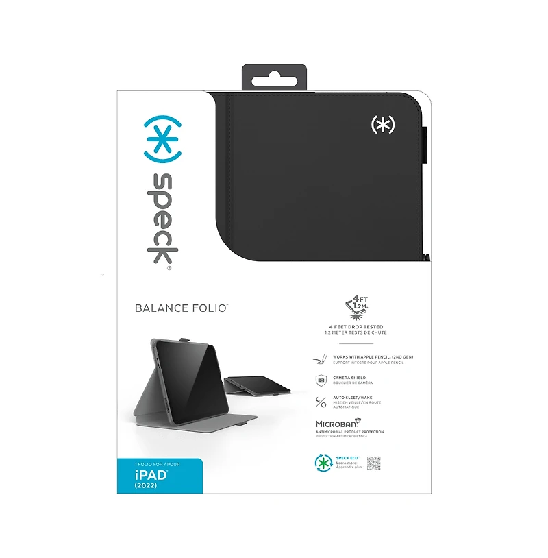 Speck Balance Folio Case for Apple iPad 11 (2025 / 11th Gen) 10.9 (2022 10th
