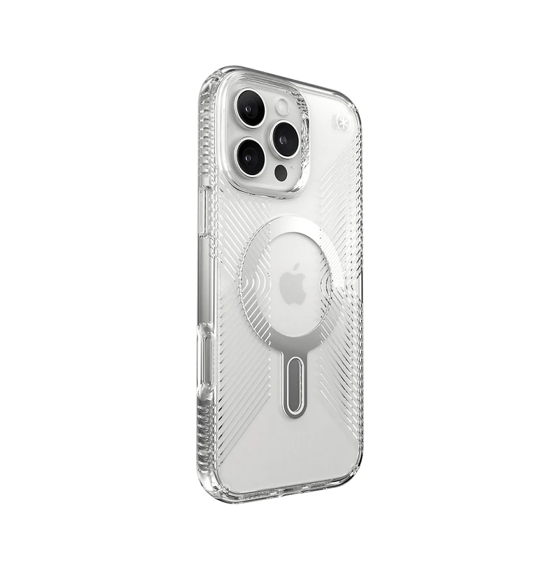 Speck Presidio Perfect Clear Grip Case with ClickLock for Apple iPhone 16 Pro Max