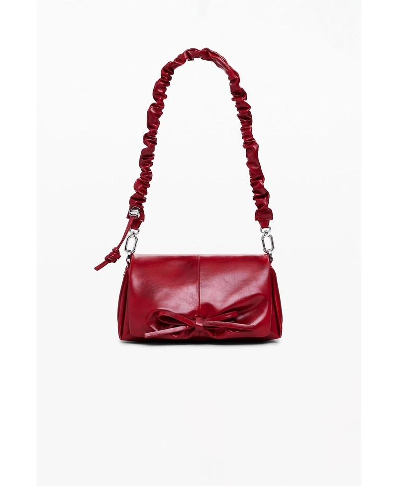 Desigual Women's Small shiny bow bag