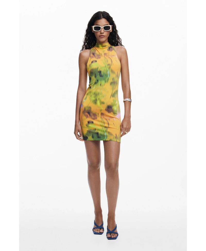 Desigual Women's Short gradient dress