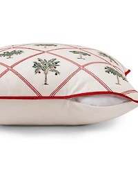 Tommy Bahama Palm Tree Trellis Decorative Pillow, 20" X 20"