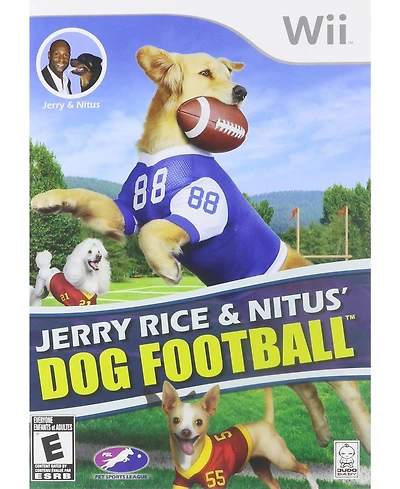Jerry Rice & Nitus' Dog Football