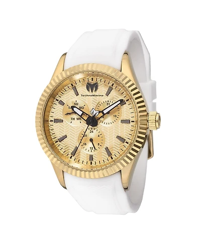 Technomarine Men's Tm-724002 Sea Quartz Chronograph Gold Dial Watch