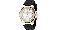 Technomarine Women's Tm-416057 Coral Quartz Silver Dial Watch