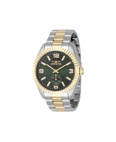 Invicta Men's 49386 Specialty Quartz Multifunction Green Dial Watch