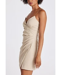 Bishop + Young Women's Malone Faux Wrap Mini Dress