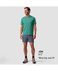 Backcountry Men's Tahoe Sun Short-Sleeve Crew Performance Shirts Short Sleeve