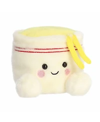 Aurora Mini Dashi Cup Noodles Palm Pals Adorable Plush Toy White 5"