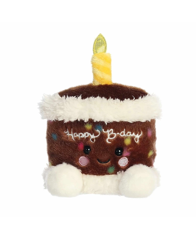 Aurora Mini Choco B'day Cake Palm Pals Adorable Plush Toy Brown 5"