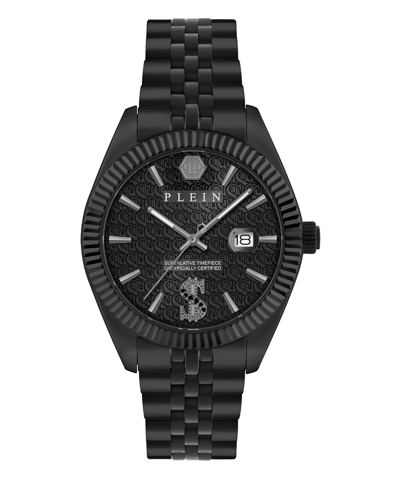 Philipp Plein Men's Black Stainless Steel Watch