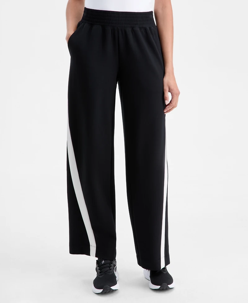 Id Ideology Women's Wide-Leg Sweatpants, Macy's Exclusive