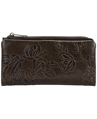 Patricia Nash Prassa Bark Leaves Textured Wallet