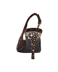 Guess Women's Princessa Quattro G Embellished Slingback Stiletto Pumps